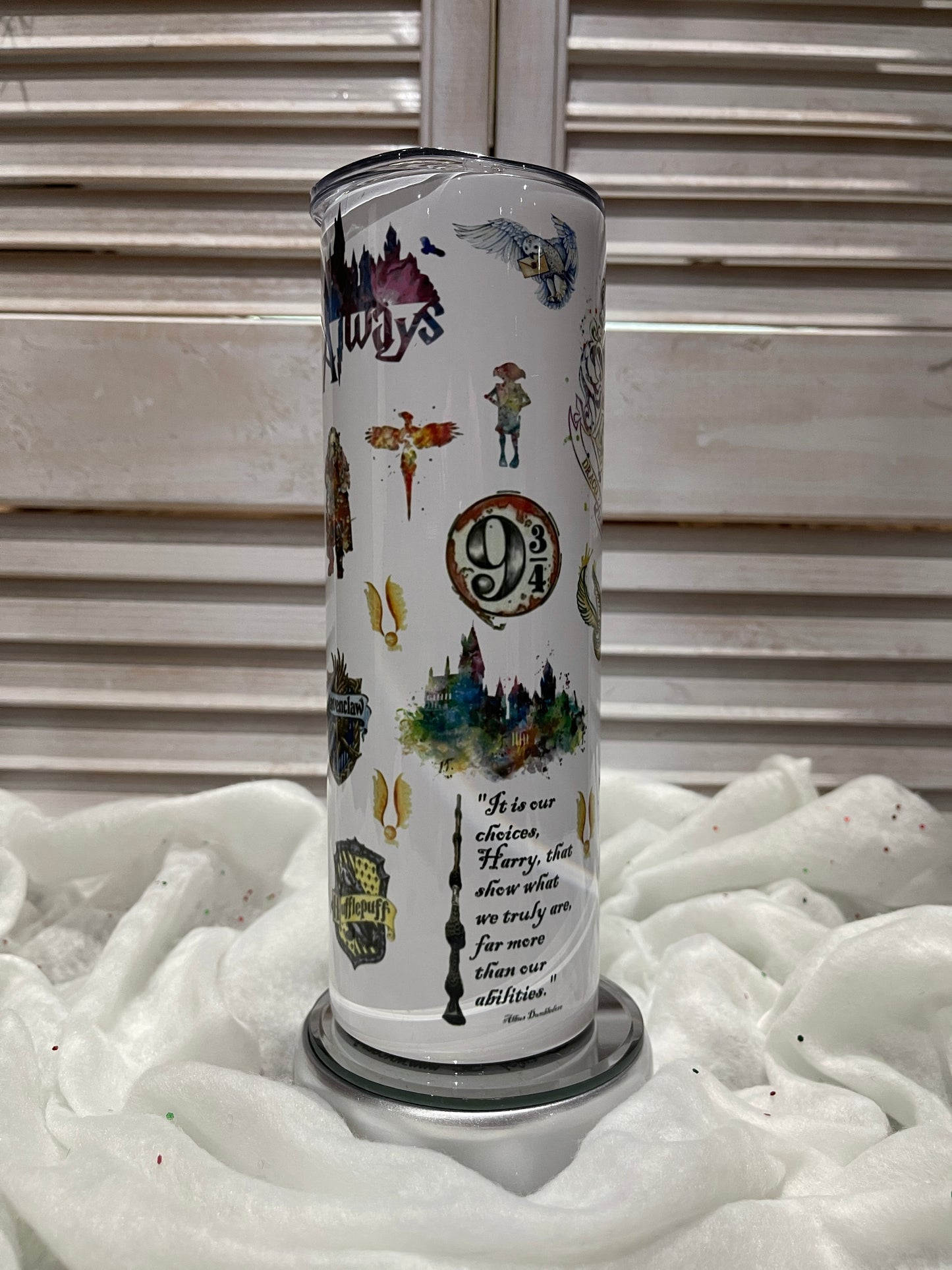 20 oz Stainless Harry  Potter theme Tumbler