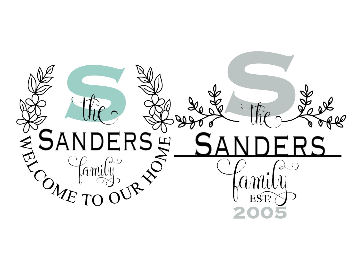 Personalized Floor Mat - Housewarming Gift - Door Mat - Custom Family Welcome - Closing Gift - Wedding Gift